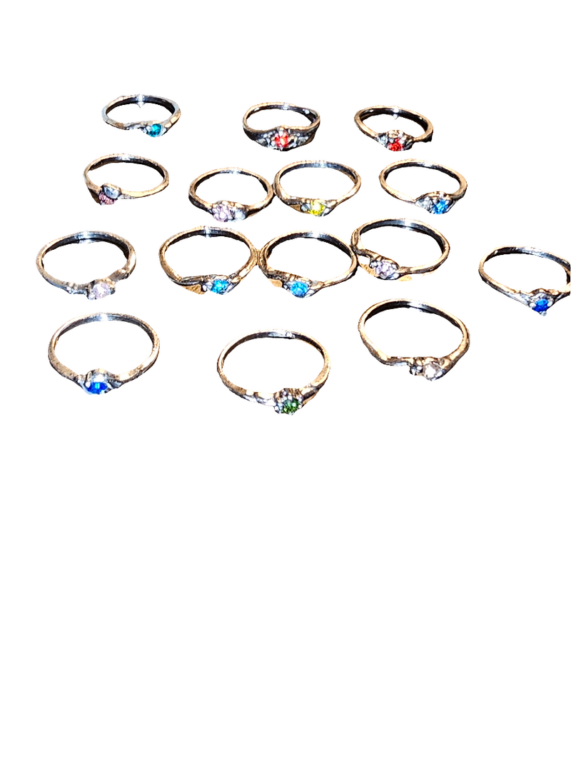 Assortment of ring varieties. - Carolina Bargain Bin