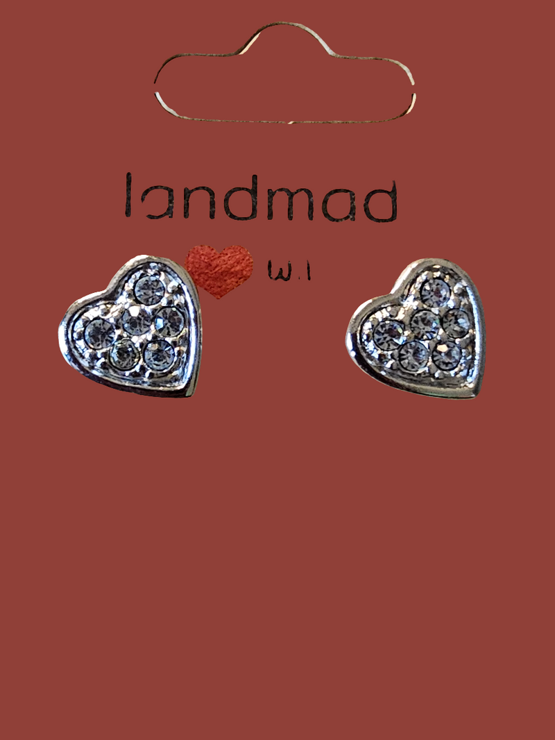 Heart-shaped earrings - Carolina Bargain Bin