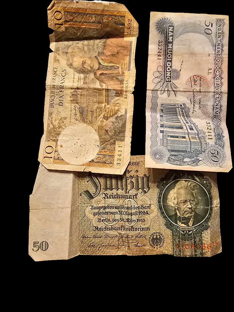 Antique money - Carolina Bargain Bin