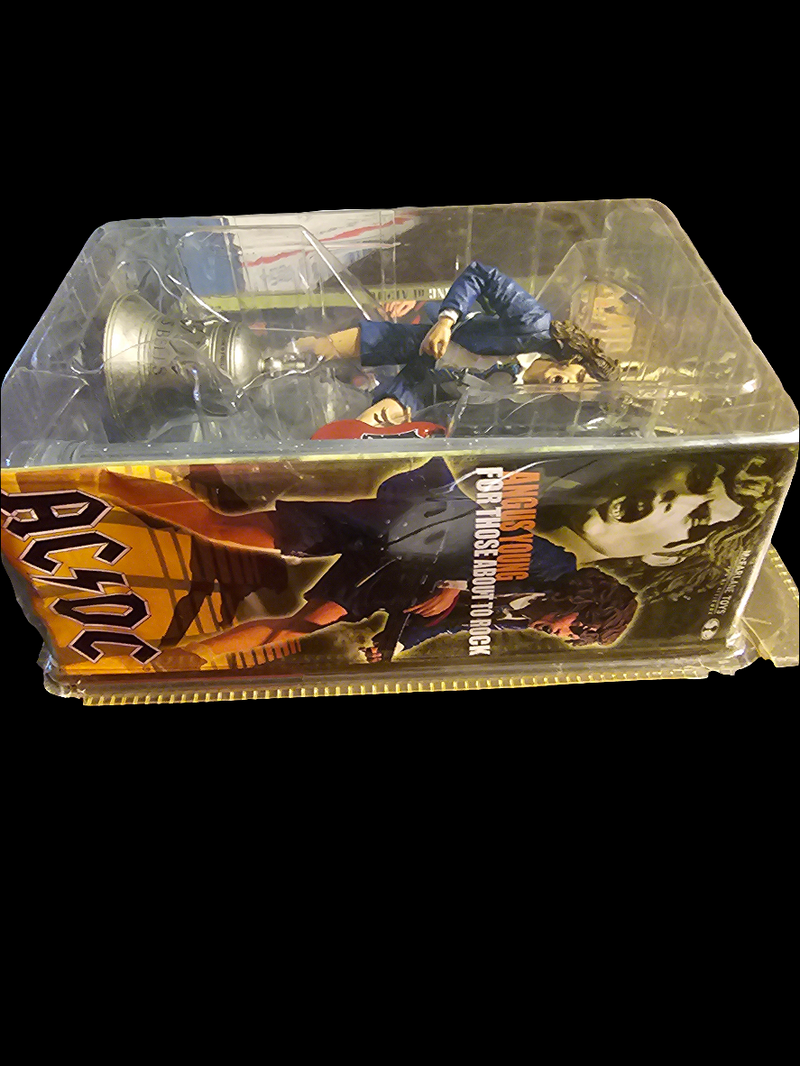 McFarlane Toys Agnus Young: For Those About To Rock ACDC 2001 Action Figure - Carolina Bargain Bin