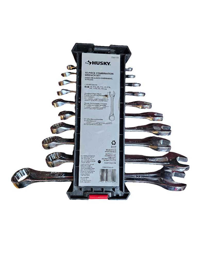 SAE Combination Wrench Set (10-Piece) - Carolina Bargain Bin