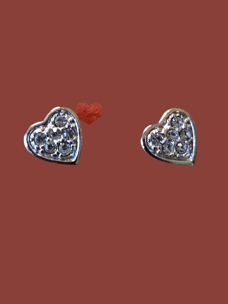 Heart-shaped earrings - Carolina Bargain Bin