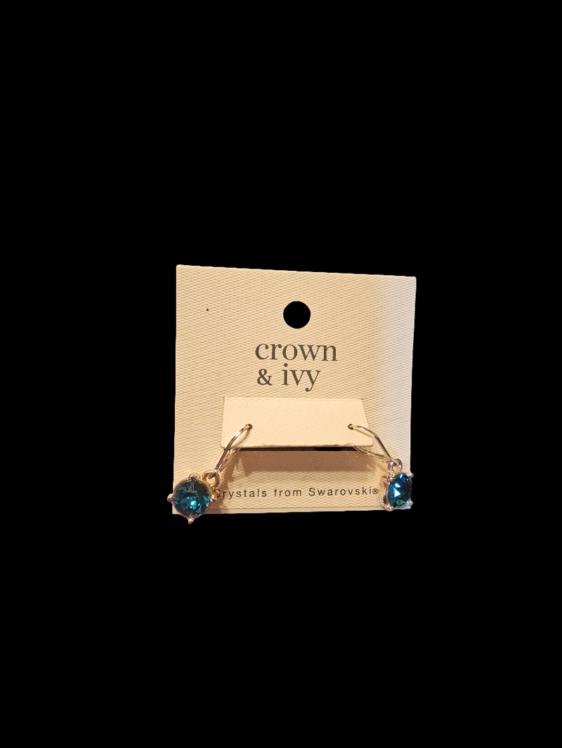Swarovski crystals earrings. - Carolina Bargain Bin