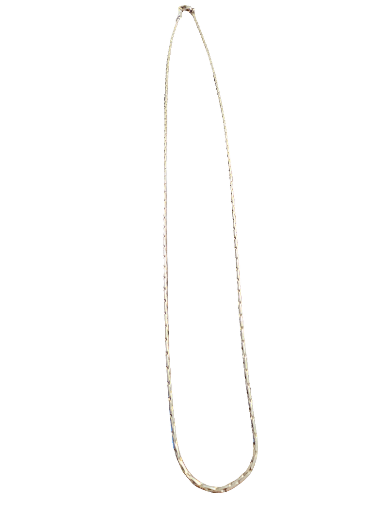 18-inch silver chain. - Carolina Bargain Bin
