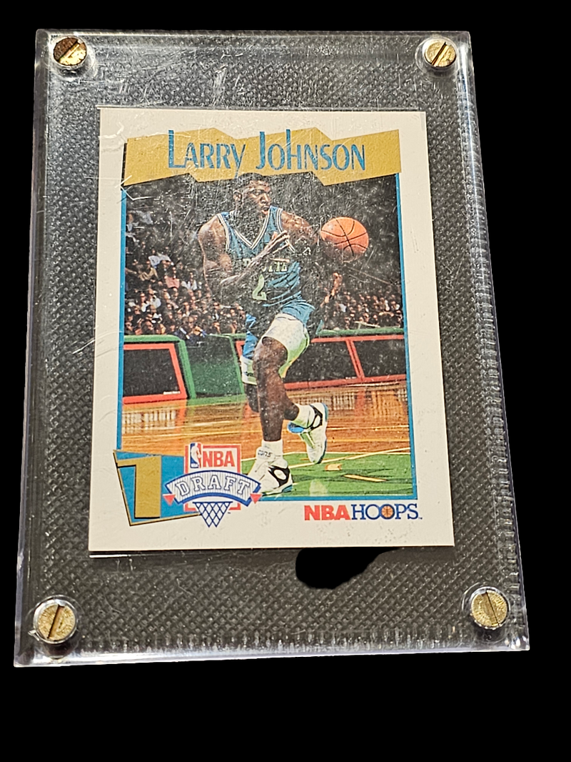 Larry Johnson 1991 Nba Hoops Nba Draft RCs # 546 - Carolina Bargain Bin