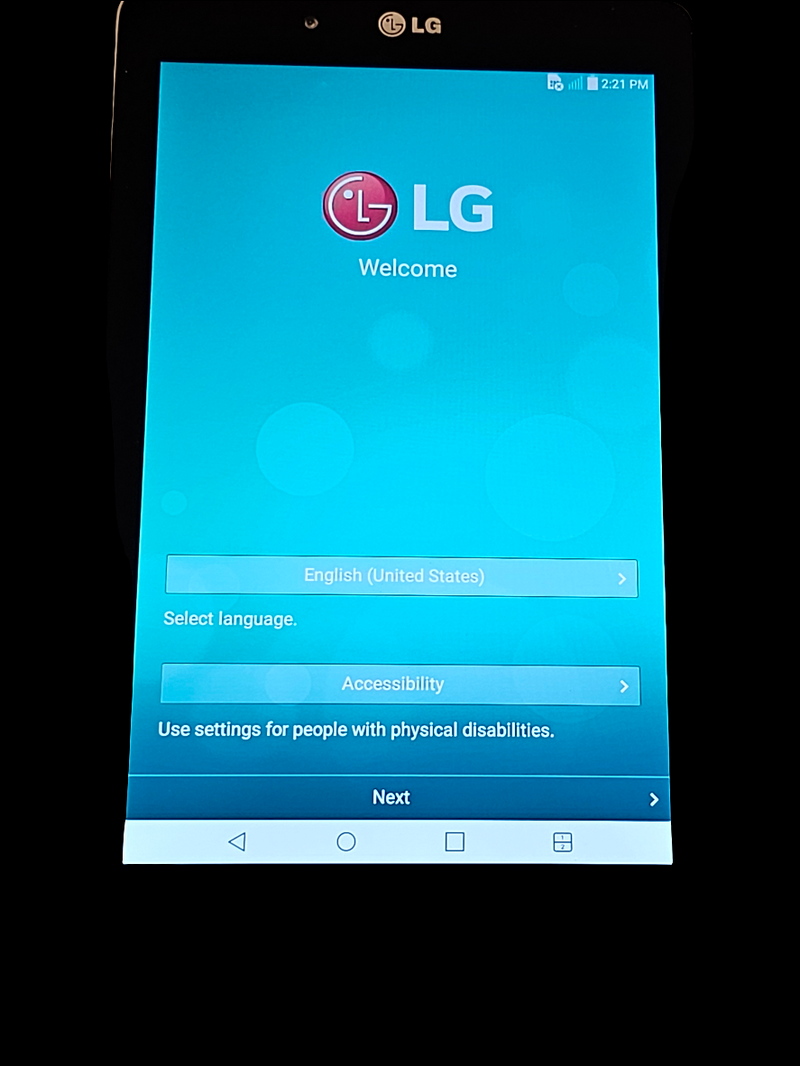 LG G Pad V410 4G LTE WiFi 7.0" Tablet 16GB for AT&T - Carolina Bargain Bin