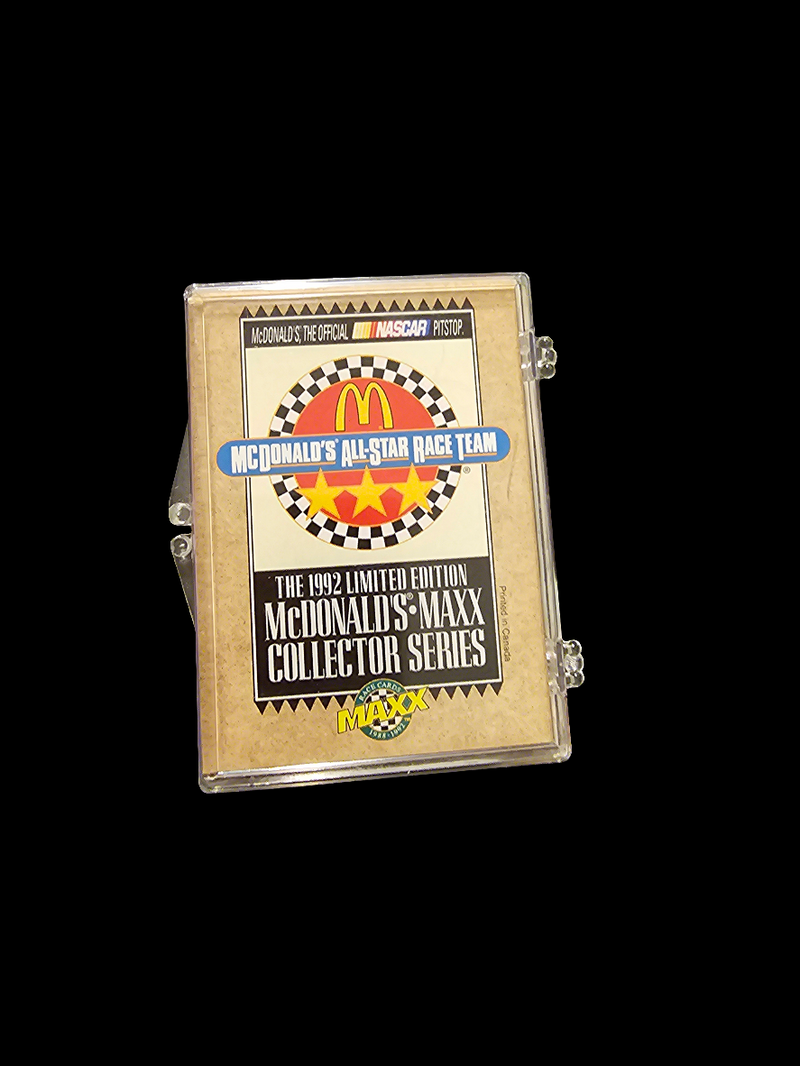 1992 NASCAR McDONALD'S MAXX COLLECTOR 36 CARD SERIES - Carolina Bargain Bin