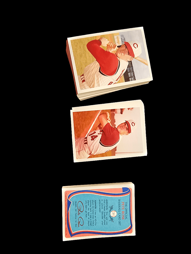 1985 THE OFFICIAL PETE ROSE BASEBALL CARD SET - Carolina Bargain Bin