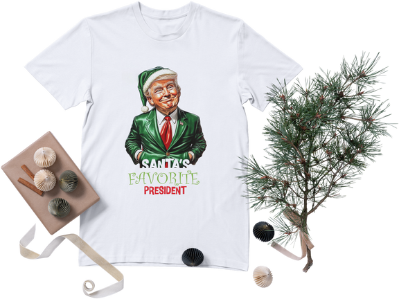 Trump Santa's favorite shirt - Carolina Bargain Bin