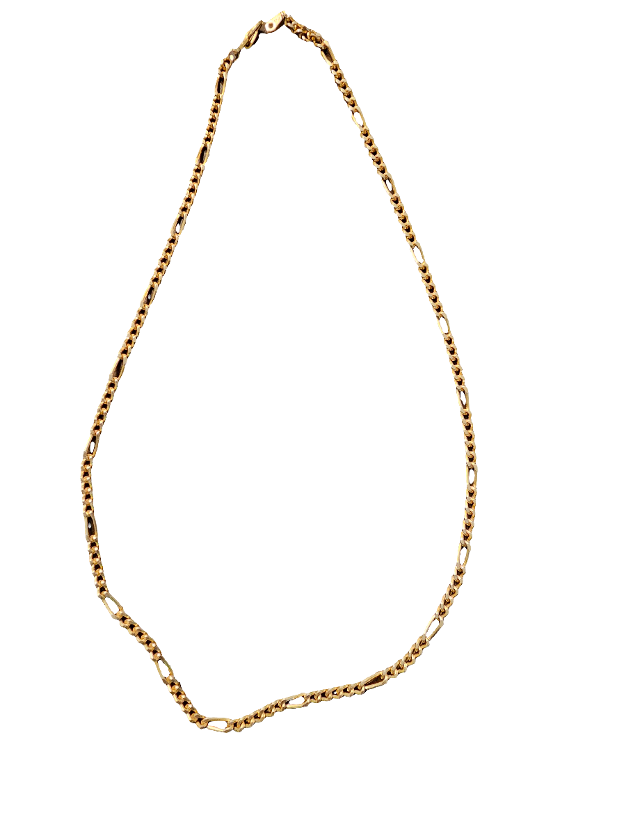 14k Figaro Chain - Carolina Bargain Bin