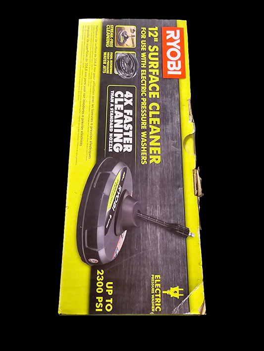 RYOBI 12in Surface Cleaner FOR Electric Pressure Washers Up to 2300PSI - Carolina Bargain Bin