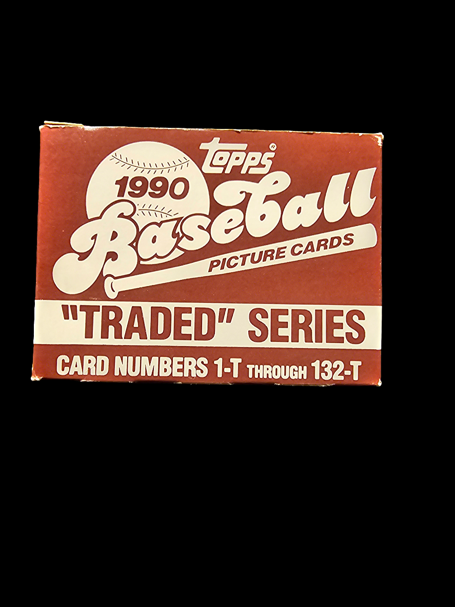 MLB 1990 Topps Baseball Traded Series | Set of 132 Cards - Carolina Bargain Bin