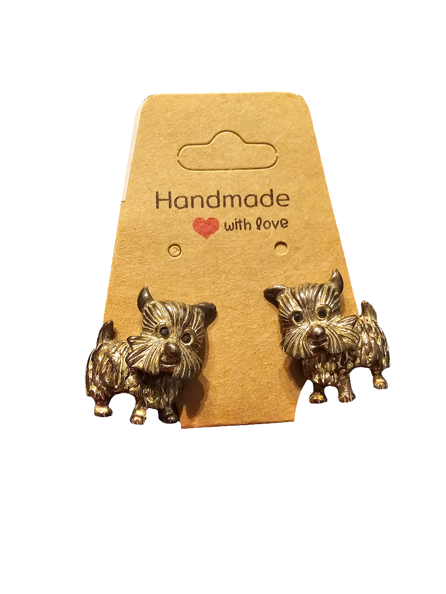 Clip on dog earrings - Carolina Bargain Bin