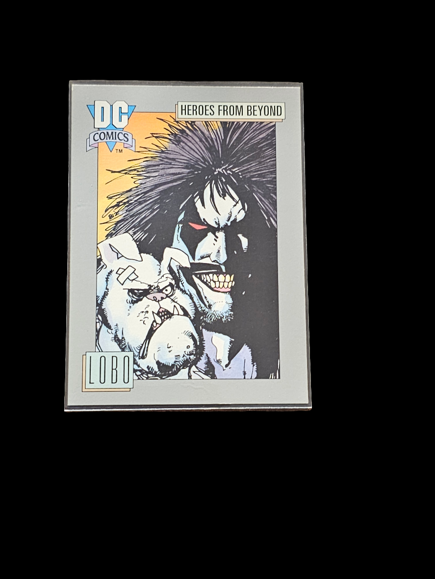 DC Comics LOBO #120 1992 Heroes From Beyond Trading Card Series 1 - Carolina Bargain Bin