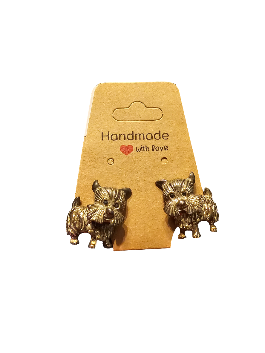 Clip on dog earrings - Carolina Bargain Bin