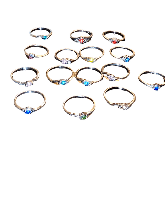 Assortment of ring varieties. - Carolina Bargain Bin