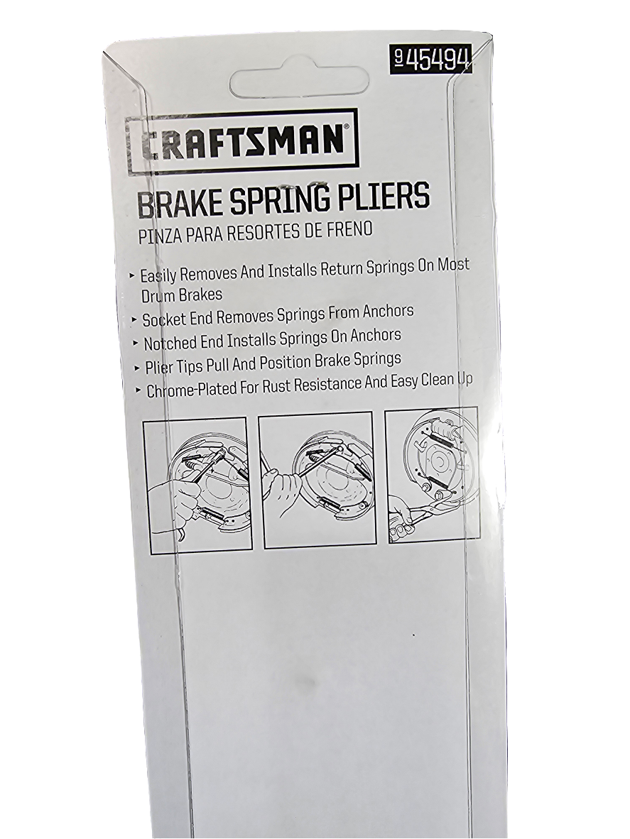 Craftsman Brake Spring Pliers Model Number 9-45494 or 45494 - New - Carolina Bargain Bin