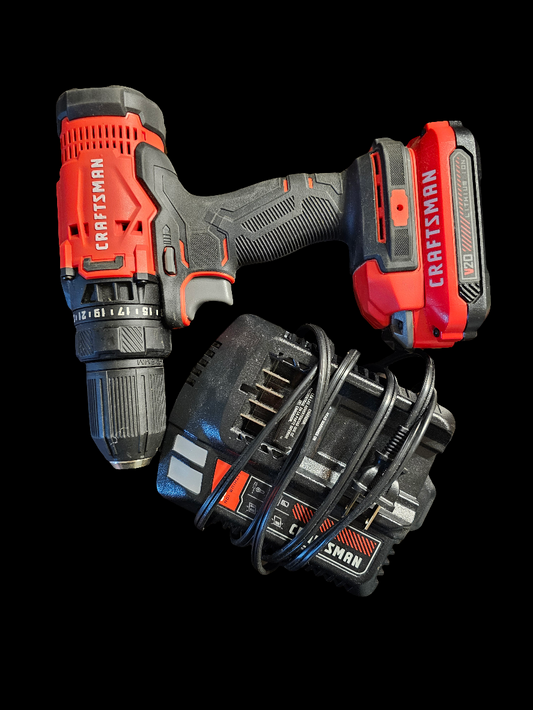 Craftsman 20v cordless drill - Carolina Bargain Bin