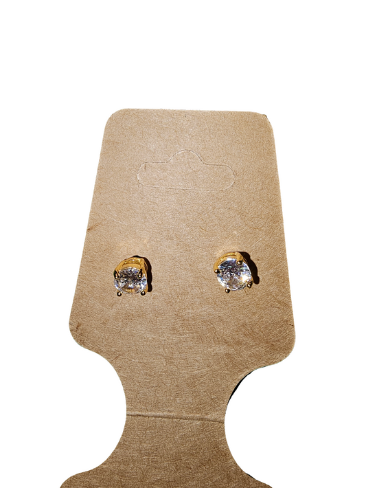 Diamond stud earrings. - Carolina Bargain Bin