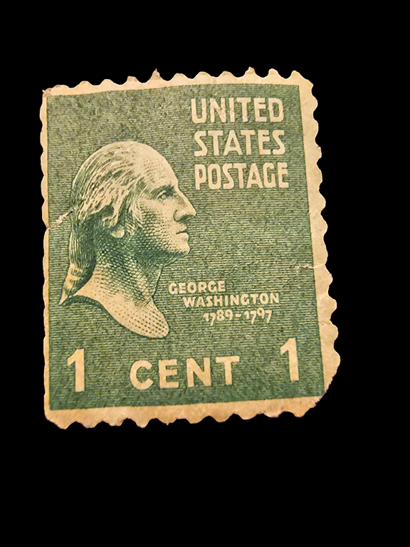 RARE VINTAGE 1 CENT STAMP - Carolina Bargain Bin