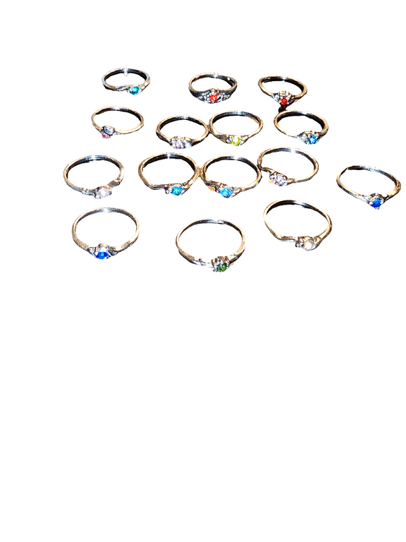 Assortment of ring varieties. - Carolina Bargain Bin