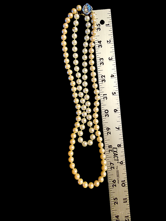 2 piece pearl necklace set - Carolina Bargain Bin