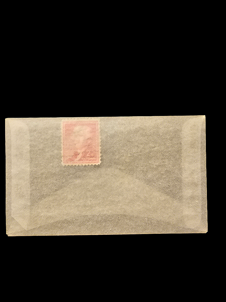 Thomas Jefferson Red 2 Cents Stamp. - Carolina Bargain Bin