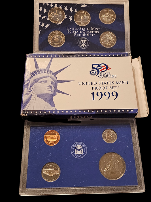 1999 mint proof set - Carolina Bargain Bin