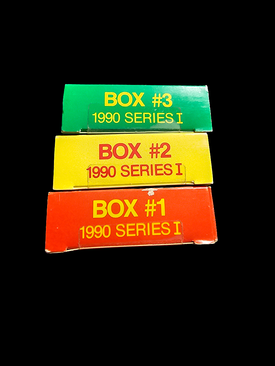 1990 JBC Collect-A-Books Baseball 3 Boxes Of 12, Set - Carolina Bargain Bin