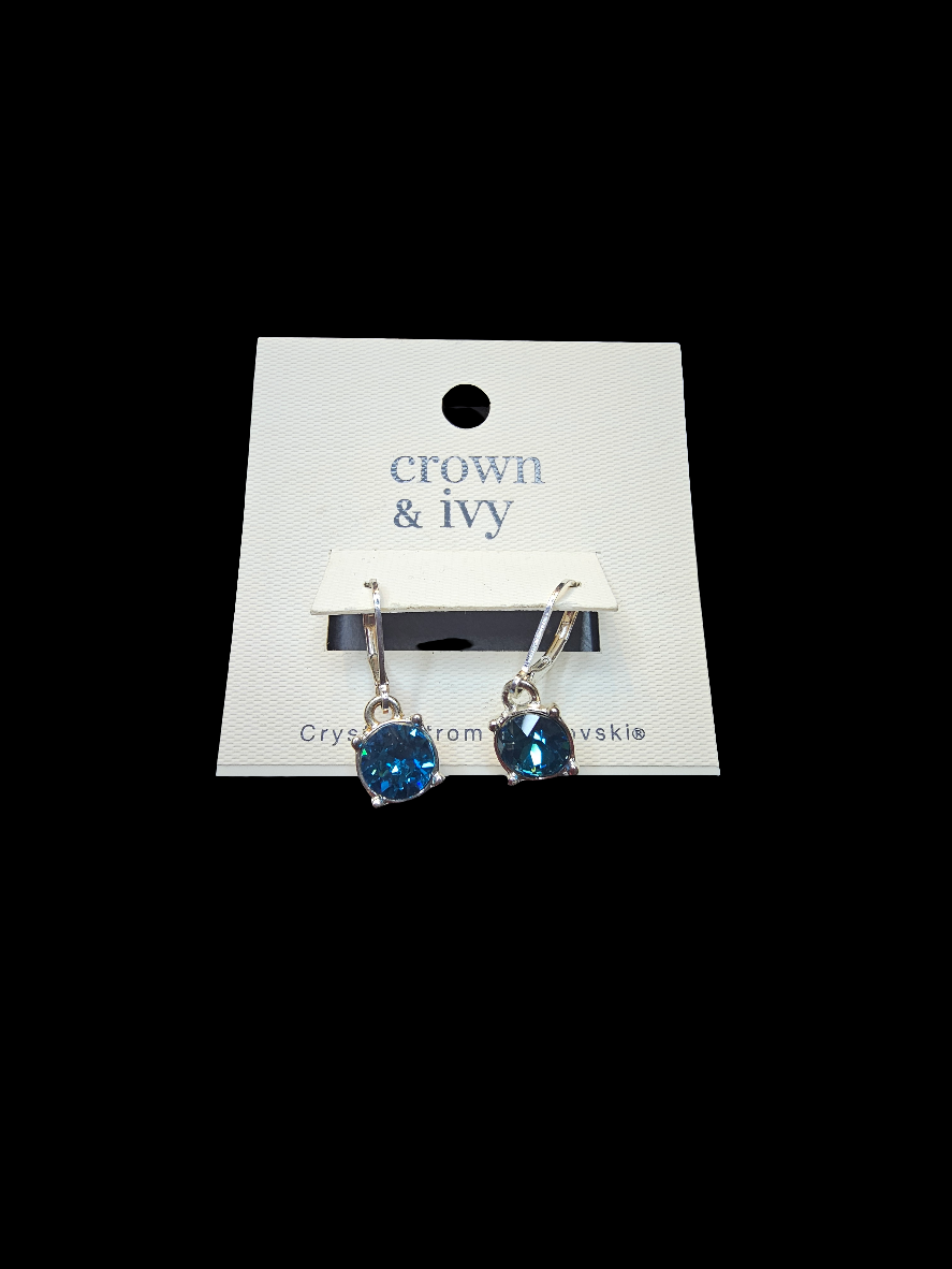 Swarovski crystals earrings. - Carolina Bargain Bin