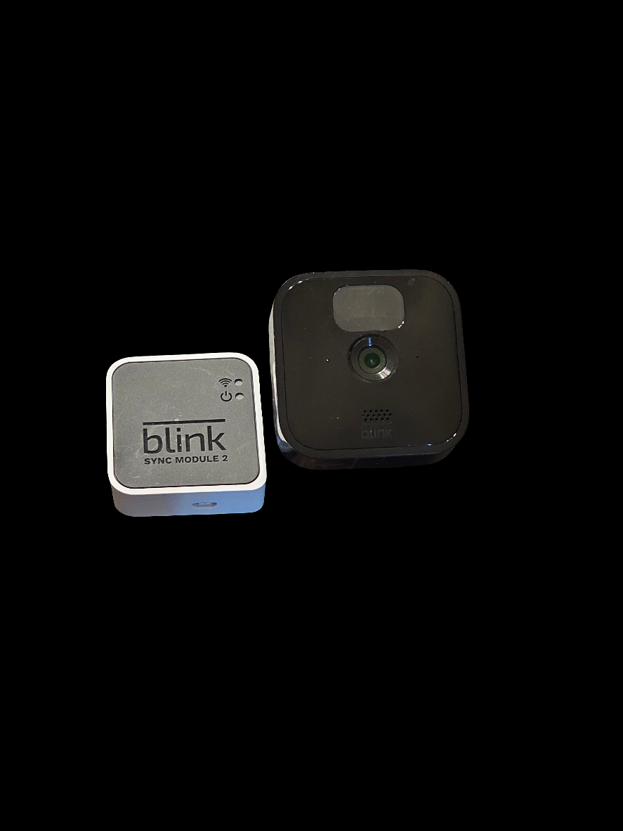 Blink security camera with sync module 2 - Carolina Bargain Bin