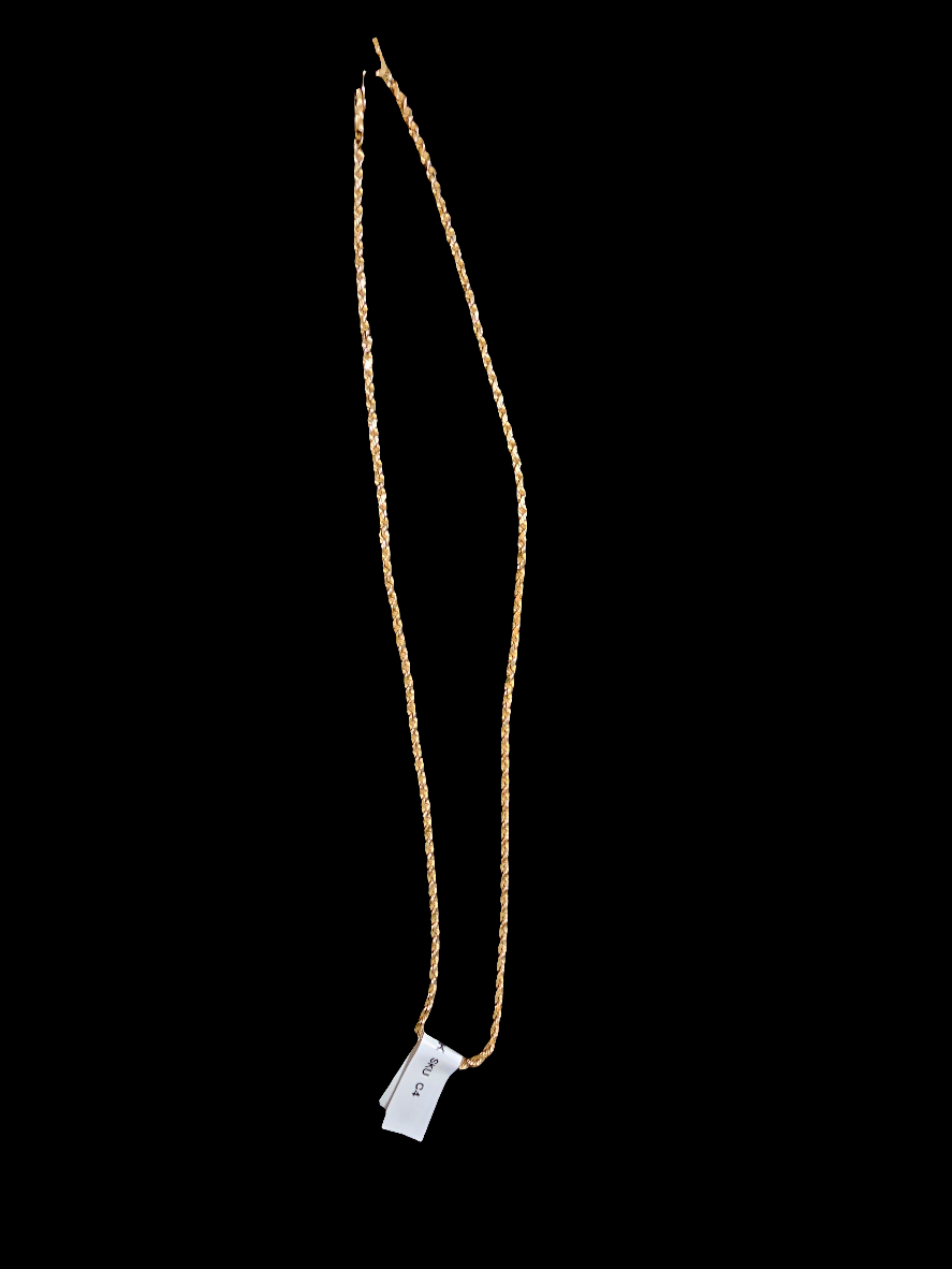 22" 14k rope chain - Carolina Bargain Bin