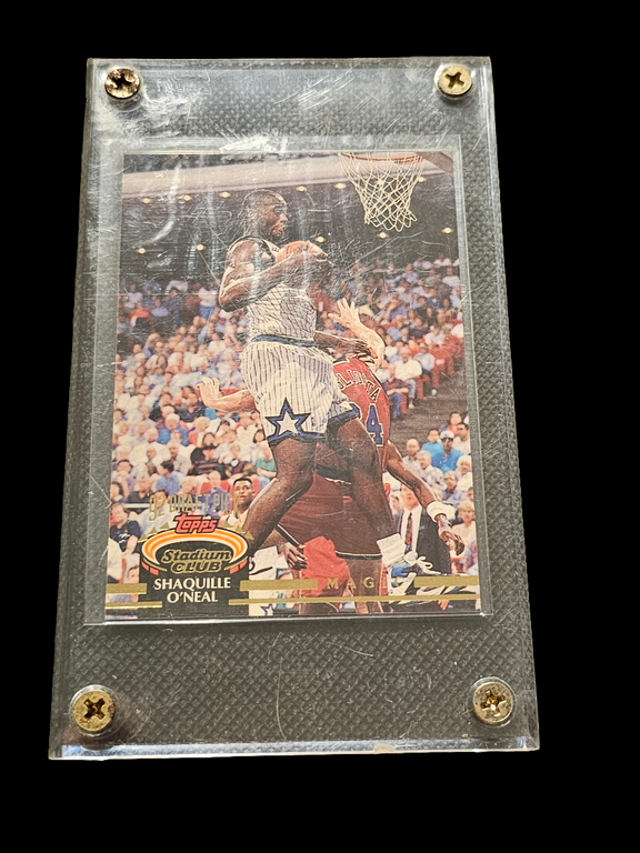 Shaquille O'Neal 1992 Stadium Club #247 Base Rookie - Carolina Bargain Bin