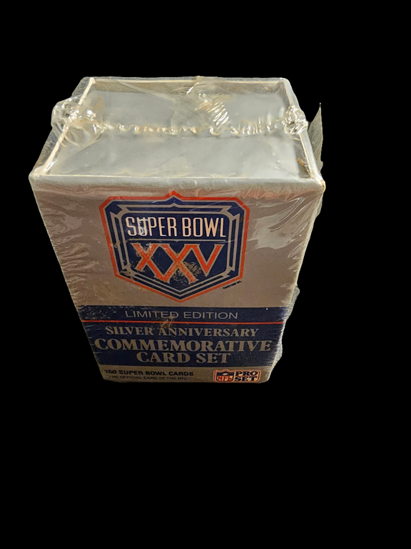 Pro Set Super Bowl XXV Limited Edition Silver Anniversary Commemorative NFL - Carolina Bargain Bin