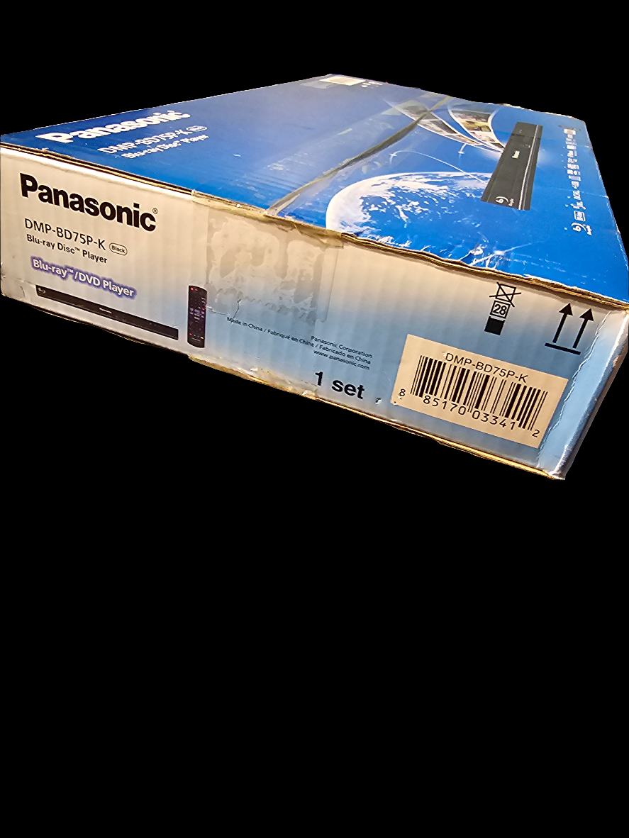 Panasonic DMP-BD75-K Blu-ray/DVD Player new in sealed box - Carolina Bargain Bin