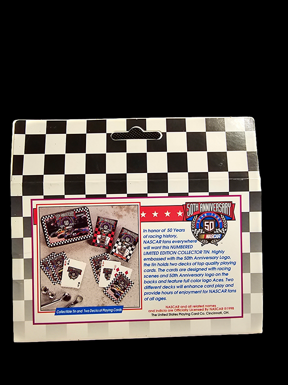 NASCAR 50th Anniversary Playing Card Set - Carolina Bargain Bin