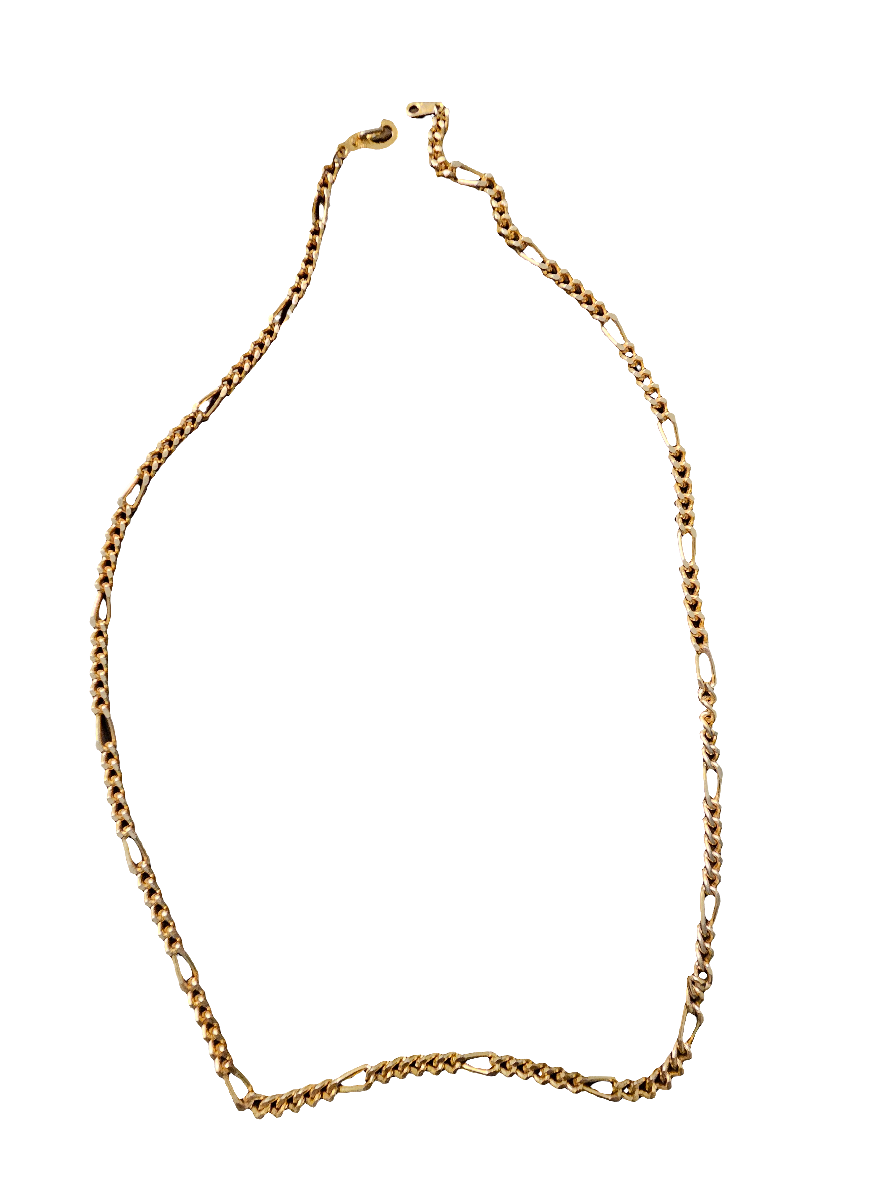 14k Figaro Chain - Carolina Bargain Bin