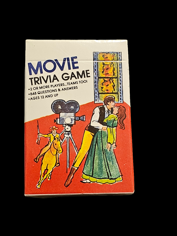 Factory Sealed Vintage 1984 Professor Hoyle's Movie Trivia Game - Series 1 - Card Game - Carolina Bargain Bin