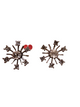 Snowflake earrings - Carolina Bargain Bin