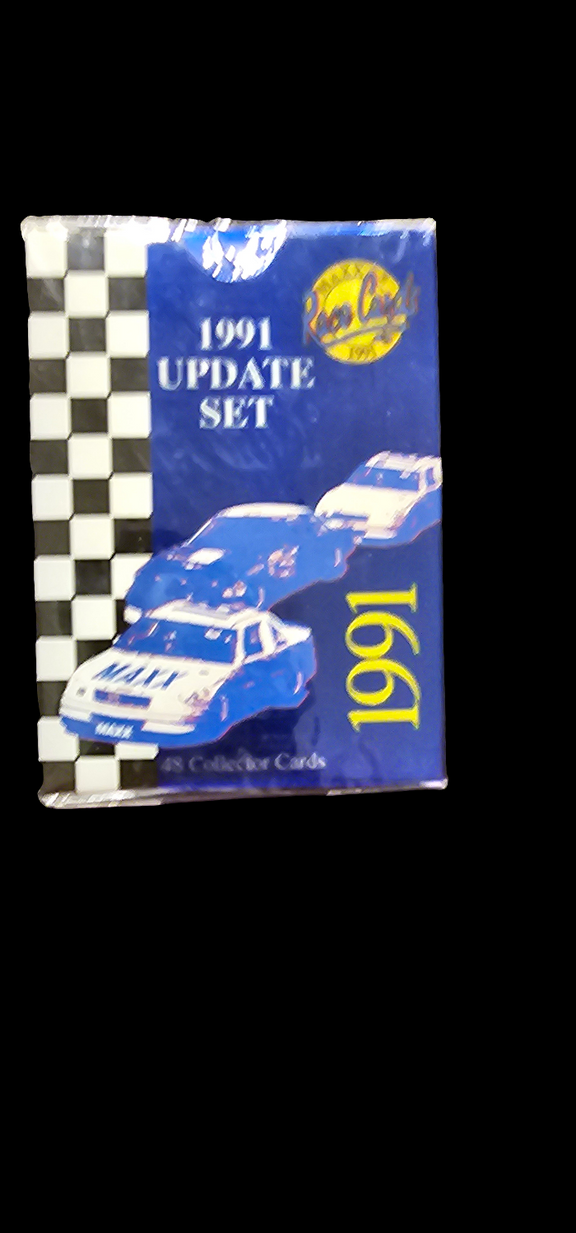 Vintage 1991 NASCAR MAXX Race Cards - Update Set Dale Earnhardt Featured - Carolina Bargain Bin