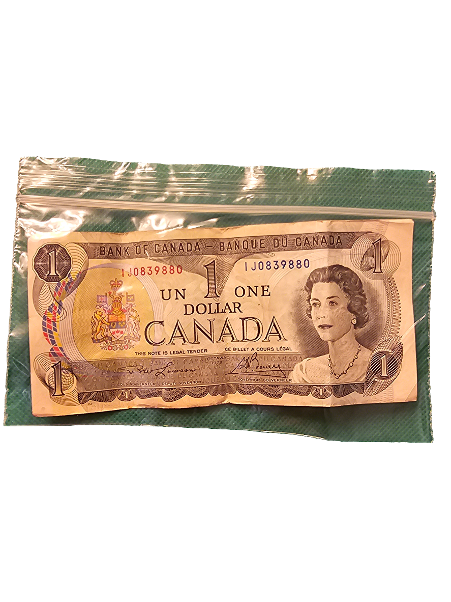 1973 Canada, Bank of Canada, $1 note - Carolina Bargain Bin