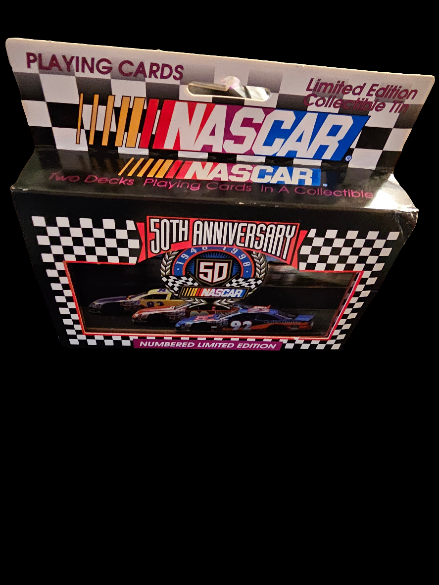 NASCAR 50th Anniversary Playing Card Set - Carolina Bargain Bin