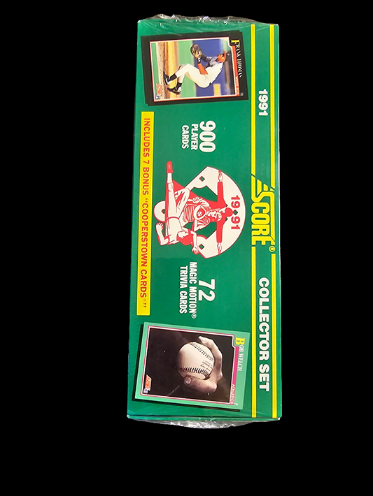 1991 SCORE BASEBALL COMPLETE SET. FACTORY SEALED. 900 Player Cards - Carolina Bargain Bin