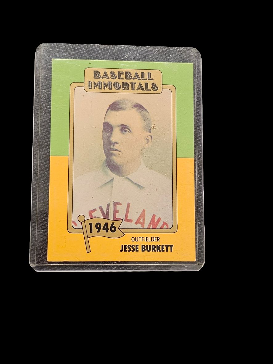 1980 SSPC Baseball Immortals 1st Printing Jesse Burkett #39 HOF - Carolina Bargain Bin