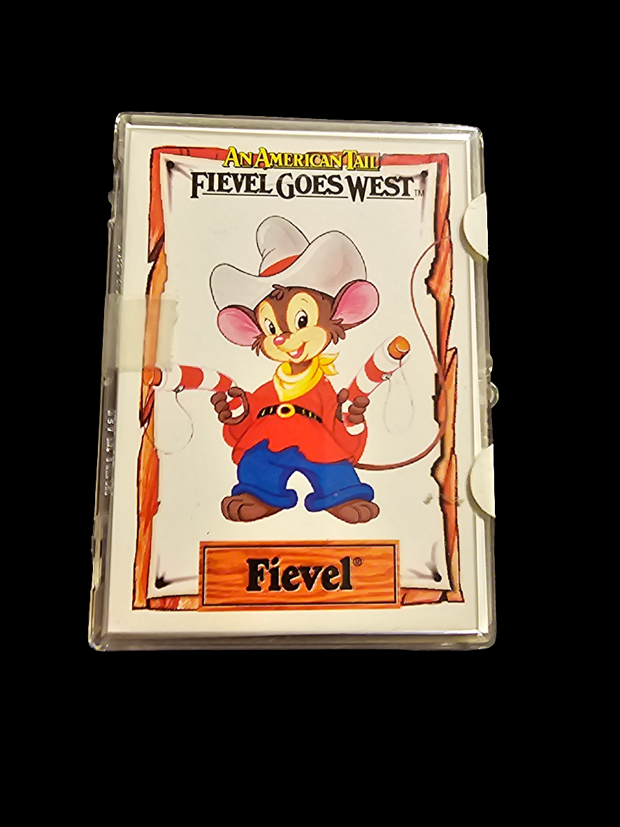 An American Tail "Fievel Goes West" Trading Cards Complete Set 150 Cards - Carolina Bargain Bin