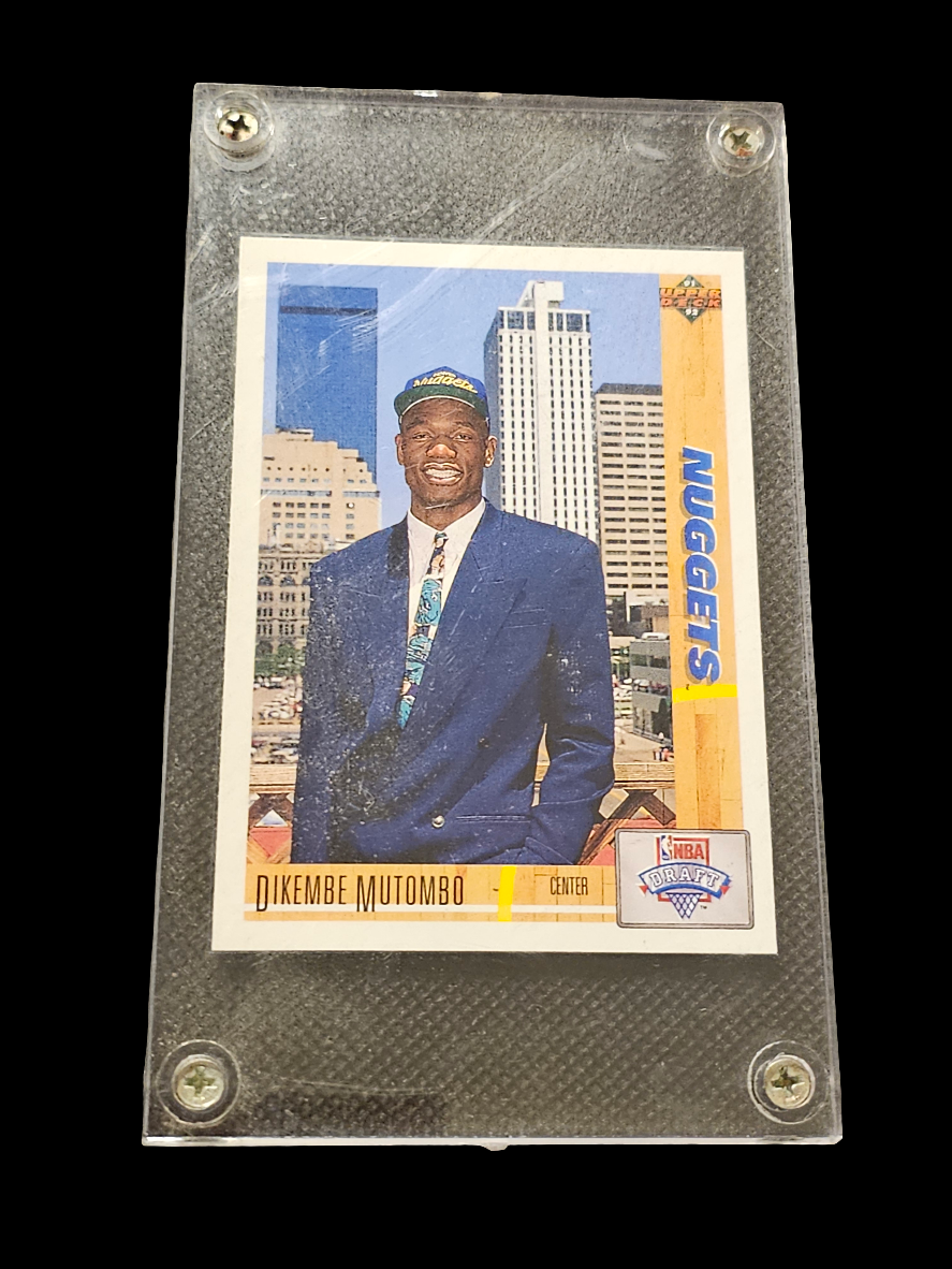 Dikembe mutombo 91-92 upper deck - Carolina Bargain Bin