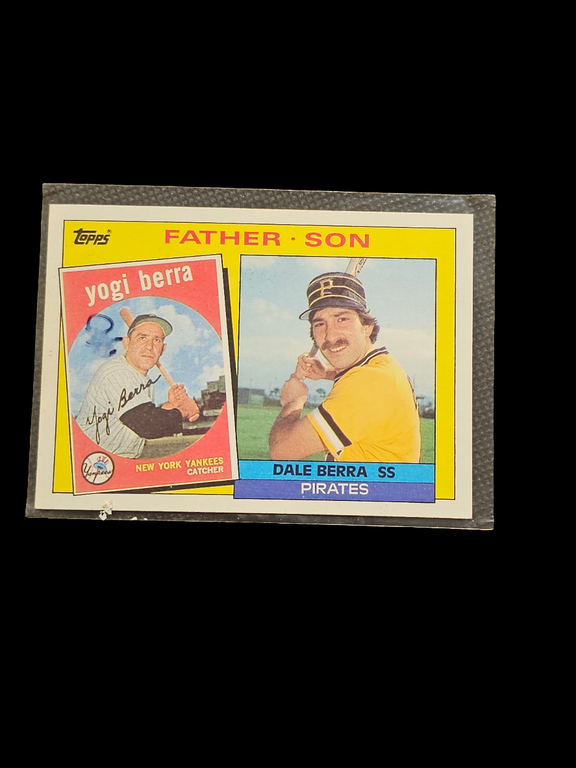 1985 Topps Father-Son #132 (Yogi Berra/Dale Berra) - Carolina Bargain Bin