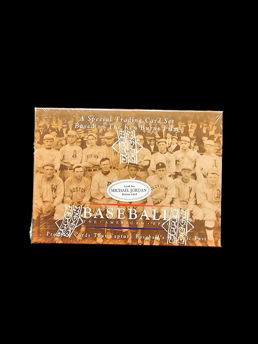 1994 Upper Deck The American Epic Ken Burns Films Baseball Box Lot Jordan Bonus - Carolina Bargain Bin