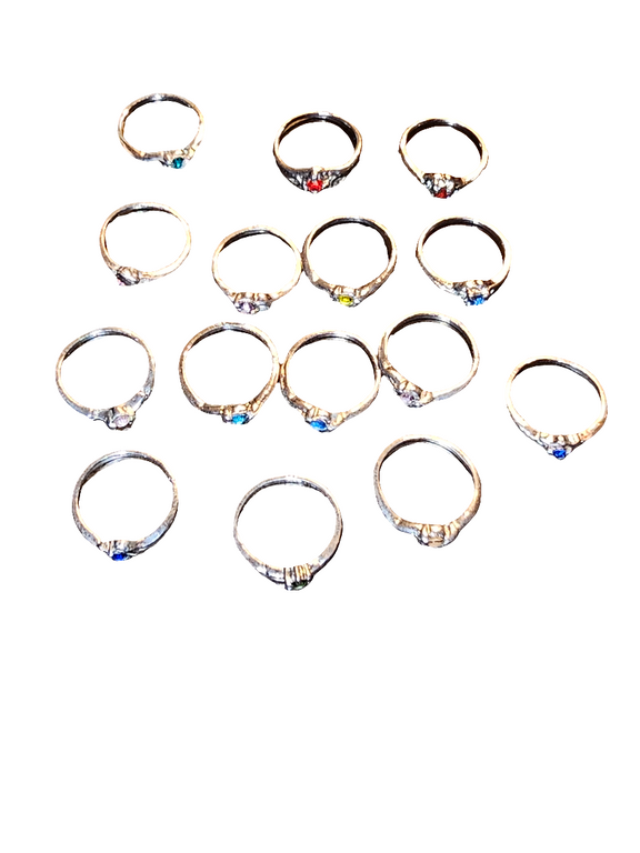 Assortment of ring varieties. - Carolina Bargain Bin