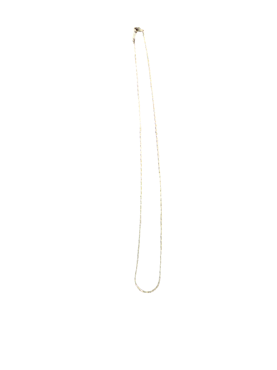 18-inch silver chain. - Carolina Bargain Bin